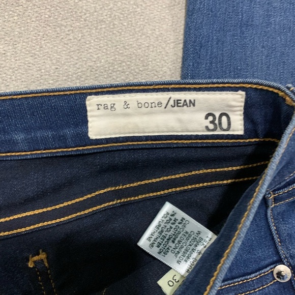 Rag & Bone Skinny Jeans sz 30 - Picture 3 of 3